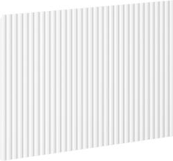 Mexen Rivel frontrész bordázott fürdőszobai szekrényhez 40 x 43, 5 cm, fehér matt - 91A20-0400-470-1-01 (91A20-0400-470-1-01)