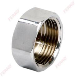 Ferro záróanya krómozott 3/4" (ZAS3C)