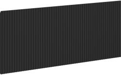Mexen Rivel elülső bordázott fürdőszobai szekrény testhez 80 x 43, 5 cm, fekete matt - 91A20-0800-470-1-71 (91A20-0800-470-1-71)