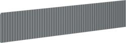Mexen Rivel eleje bordázott fürdőszobai szekrény testéhez 90 x 20 cm, grafit matt - 91A20-0900-235-1-66 (91A20-0900-235-1-66)