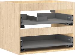 Mexen Box-A mosdószekrény korpus 60 cm, 2 fiók, tölgy - 91AX0-0600-470-2-81 (91AX0-0600-470-2-81)