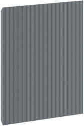 Mexen Rivel elülső hullámos fürdőszobaszekrényhez 40 x 43, 5 cm, grafit matt - 91A21-0400-470-1-66 (91A21-0400-470-1-66)