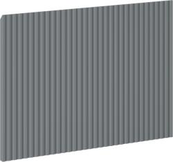Mexen Rivel elülső ryflowany fürdőszobaszekrényhez 40 x 43, 5 cm, grafit matt - 91A20-0400-470-1-66 (91A20-0400-470-1-66)