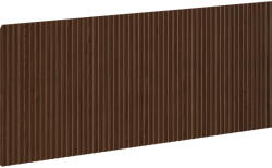 Mexen Rivel előlap fürdőszobai szekrénytesthez 100 x 43, 5 cm, dió - 91A20-1000-470-1-86 (91A20-1000-470-1-86)