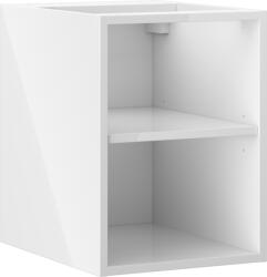 Mexen Box-A nyitott szekrény polccal 35 cm, fehér fényes - 91AX2-0350-470-0-00 (91AX2-0350-470-0-00)