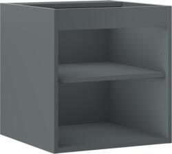 Mexen Box-A mosdószekrénytest 45 cm, grafit matt - 91AX1-0450-470-1-66 (91AX1-0450-470-1-66)