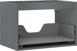 Mexen Box-A mosdószekrény korpus, 70 cm, 1 fiók, matt grafit - 91AX0-0700-470-1-66 (91AX0-0700-470-1-66)