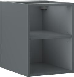Mexen Box-A nyitott szekrény polccal 35 cm, grafit matt - 91AX2-0350-470-0-66 (91AX2-0350-470-0-66)