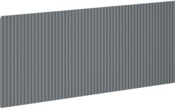 Mexen Rivel front bordázott fürdőszobai szekrénytesthez 80 x 43, 5 cm, grafit matt - 91A20-0800-470-1-66 (91A20-0800-470-1-66)