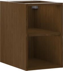 Mexen Box-A nyitott szekrény polccal 30 cm, dió - 91AX2-0300-470-0-86 (91AX2-0300-470-0-86)