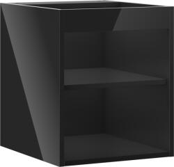 Mexen Box-A szekrénytest mosdó alá 40 cm, fekete fényes - 91AX1-0400-470-1-70 (91AX1-0400-470-1-70)