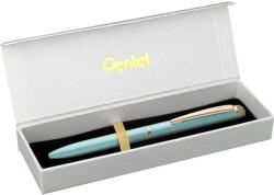 Pentel Energel BL2007PD-BOX 0, 35mm pastell zöld test/kék tinta prémium fém rollertoll (BL2007PD-BOX) - tintasziget