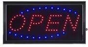  LED, рекламна табела, вътрешен монтаж, 500x250, OPEN (LED-OPEN)