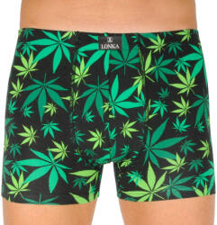 Lonka Férfi boxeralsó Lonka fekete (Kevin-grass) 3XL