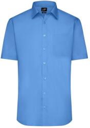 James & Nicholson (Daiber) Férfi rövid ujjú ing JN680 - Aqua | 3XL (1-JN680-1760285)