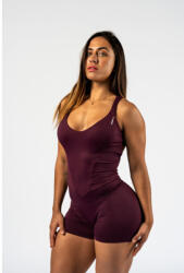 Nebbia Body-Enhancing Workout Jumpsuit STRONG BEAUTY 427 roșu închis, S