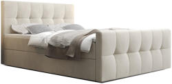 Expedo Kárpitozott boxspring ágy HATAN 2 - Krém / balos (159364)
