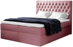 Expedo TOMIO boxspring kárpitozott ágy + fedőmatrac AJÁNDÉKBA - jasmine 72 / 140x200 (214639)