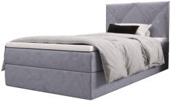 Expedo TELA kárpitozott boxspring ágy - monolith 70 / jobbos / 90x200 (240081)