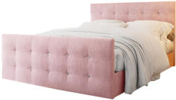 Expedo NAOMI boxspring kárpitozott ágy - cosmic 14 / 180x200 / felső matraccal (230857i)