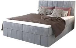 Expedo HAMAN 2 kárpitozott boxspring ágy - monolith 70 / 140x200 (240135)