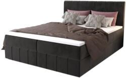 Expedo HAMAN 2 kárpitozott boxspring ágy - monolith 97 / 140x200 (240134)
