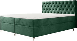 Expedo FESTER 2 kárpitozott boxspring ágy - monolith 37 / 140x200 (238910)
