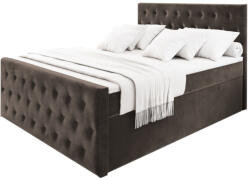 Expedo FENDI kárpitozott boxspring ágy - casablanca 8 / 140x200 / IGEN (224192i)