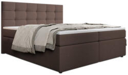Expedo SALMA kárpitozott boxspring ágy + fedőmatrac - inari 24 / 140x200 (230532)