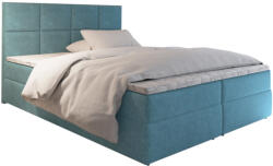 Expedo LENY kárpitozott boxspring ágy - Cosmic 05 / 140x200 / felső matraccal (224329i)