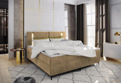 Expedo ELBE kárpitozott boxspring ágy - trinity 04 / 140x200 / IGEN (224158i)