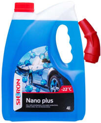 Sheron Nano Plus prémium téli szélvédőmosó kiöntövel, készre kevert, -22°C, 4 lit