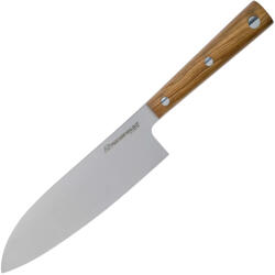 DUE CIGNI Hakucho Santoku Cm 16, 5 - Inox 4199 Nitro B Mco Olivo 2c 505 Ol