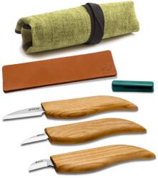 BeaverCraft Set de cuțite Beavercraft Starter Chip și Whittle (3 cuțite în husă + accesorii) S15
