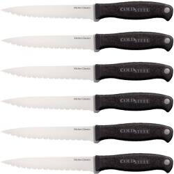 Cold Steel Set de cuțite de friptură Cold Steel 11, 7 cm 6 buc 59KSS6Z negru