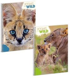Ars Una Spirálfüzet sima ARS UNA Icons of the Wild A/4 60 lapos (53914927) - fotoland