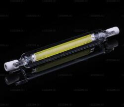 Ledszaki R7S LEDes reflektor égő COB LED 118mm (közép fehér) 10W 1000Lumen (SA772)