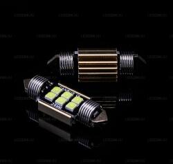 RC Hang 36mm-es Legerősebb lencsefejű nagy fényszórású SMD SOFITA LED autósled 300lumen (17257)