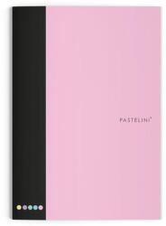 PASTELINi Füzet vonalas PASTELINI 444 A/4 40 lapos extra kapcsos pink (6-90125) - fotoland
