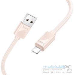 hoco. cable USB A to Lightning 2, 4 A X114 1 m pink