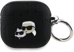 Karl Lagerfeld tok fekete KLA4PGKCPK Apple Airpods 4 készülékhez