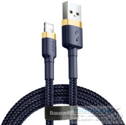 Baseus cafule Cable USB For iPhone Lightning 8-pin 1.5A CALKLF-CV3 2m Gold-Blue