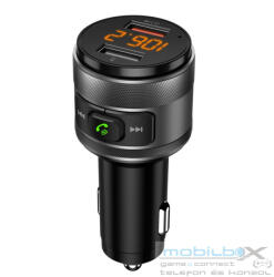 ART transmiter FM bluetooth 5.0 + 2 x USB A QC3.0 FM-57 black