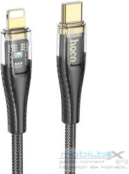 hoco. cable Type C to Lightning PD 27W U121 1, 2 m black transparent