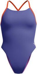 Speedo womens solid tie back hapuna blue l - uk36 Costum de baie dama