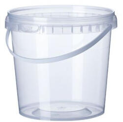  Garanciazáras kerek tégely 1100ml PP [ 25 db/cs ]