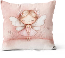 Takoy Prémium pamut szatén párnahuzat 45x45 rózsaszín tündér Pavli