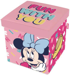 Disney Minnie játéktároló 30×30×30 cm (ADX14424WD) - decorit