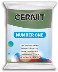 Cernit N°1 süthető gyurma, 56 g - olívzöld