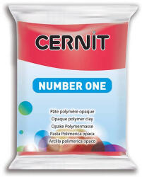 Cernit N°1 süthető gyurma, 56 g - karácsonyi piros